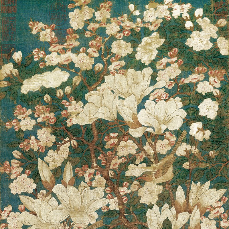 五代徐熙玉堂富贵图挂画花鸟画国画书画卷轴仿古画名人.字画复制