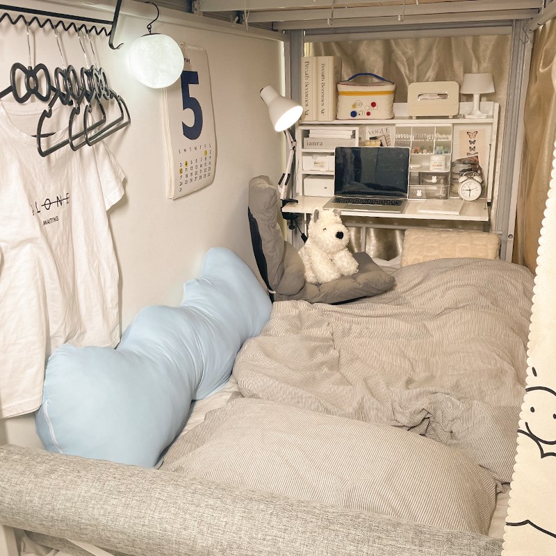 懒人床上久坐腰靠垫腰部r支撑学生宿舍女生腰枕睡觉专用神器床垫