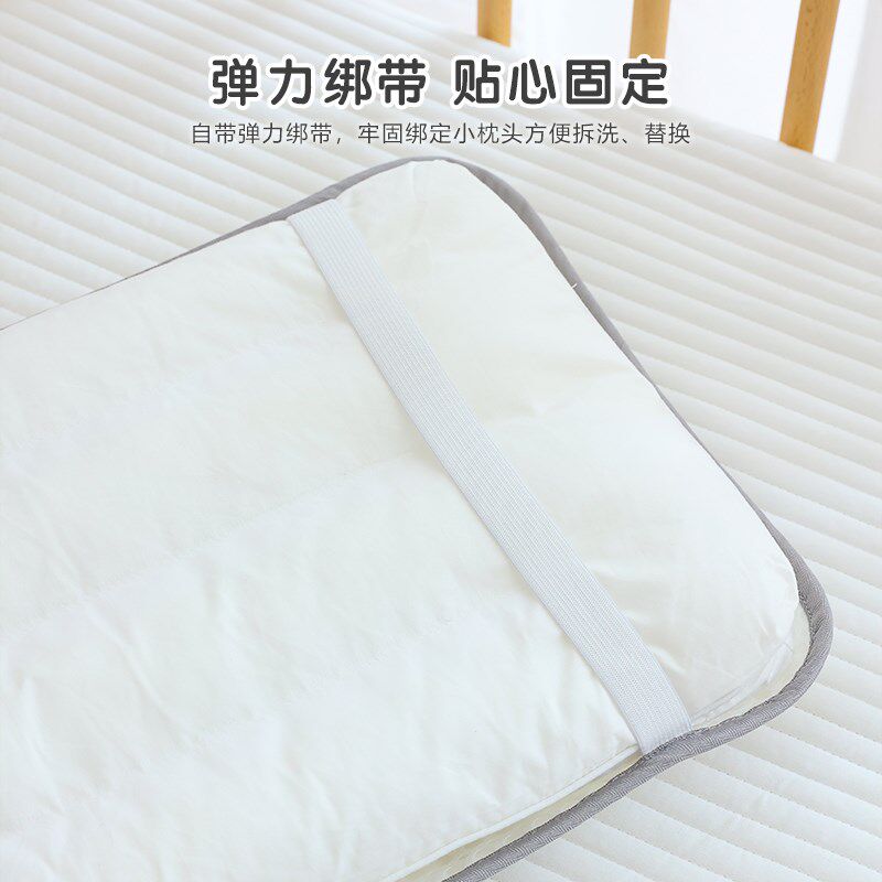 宝宝苎麻天丝枕巾夏季q凉感透气婴儿云片枕幼儿园儿童单人枕头盖