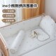 婴儿床围栏软包防撞护栏挡布x儿童拼接床围挡三四件套宝宝床上用