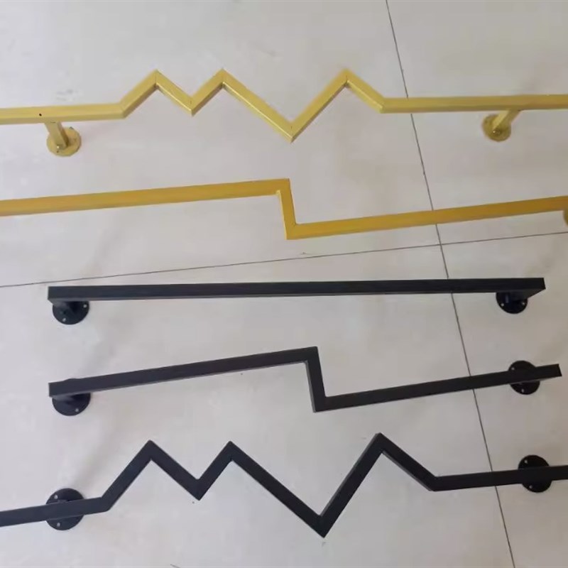 服装店衣服架上墙正侧挂组合壁挂男女装店K货架吊杆简约陈列展示