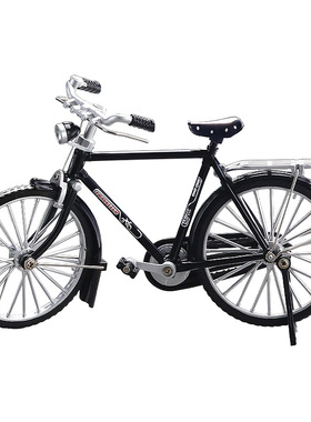 创意老式复古凤凰牌二八大杠自行车模F型玩具摆件酒柜餐桌面装饰