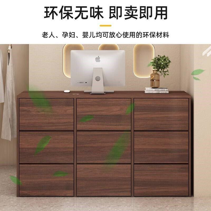 收银台服装店吧台店铺小型女装y理发店柜台复古简易网红前台接待