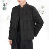 宽松长袖 萧娘 秋冬保暖棉服外套加厚时尚 新中式 上衣1691 柏薇