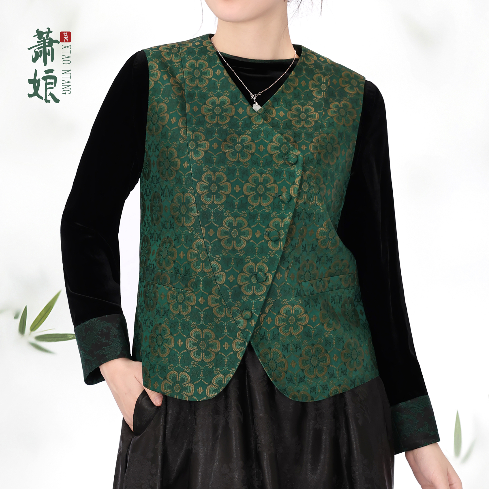 新中式国风马甲外套百搭