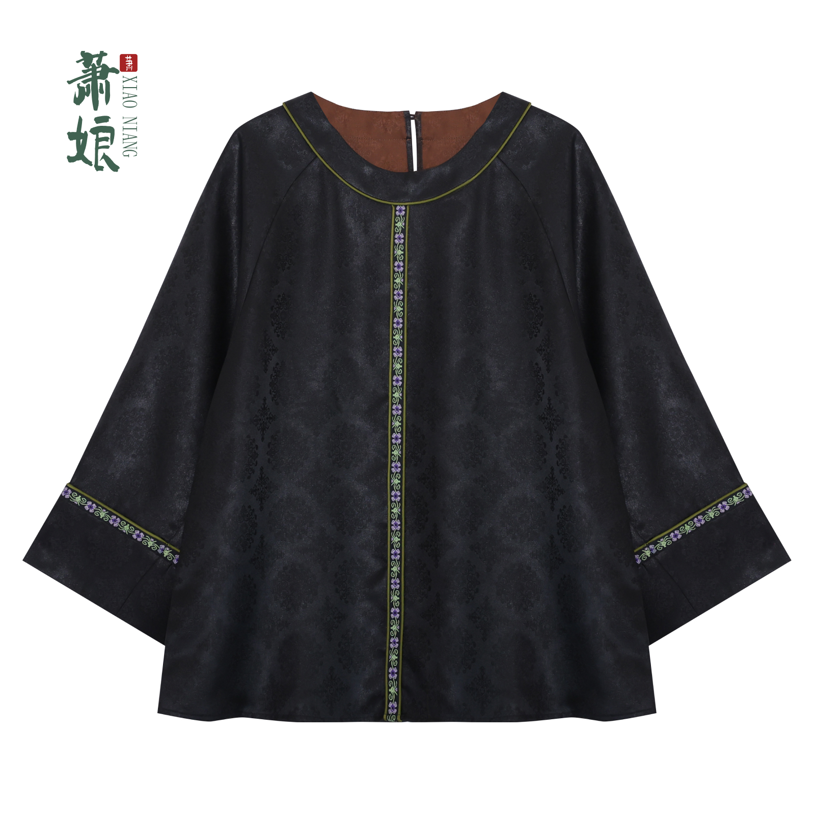 新中式香云纱国风上衣