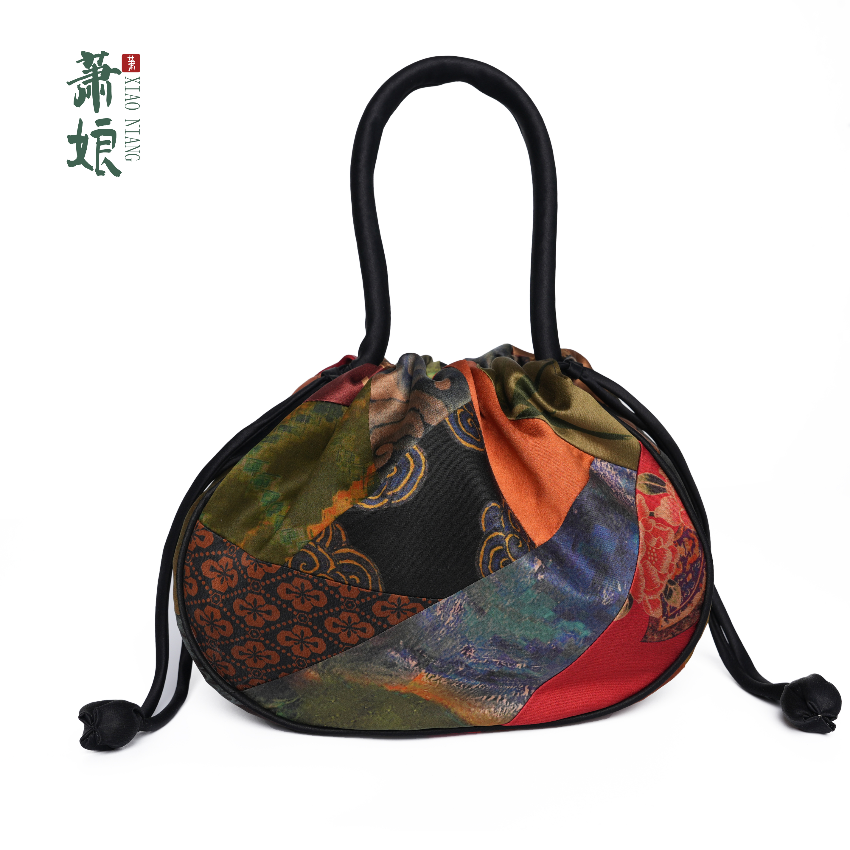 香云纱桑蚕丝手机包时尚