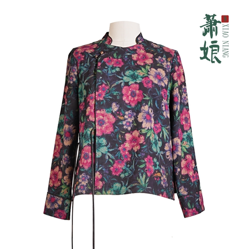 香云纱桑蚕丝上衣花色