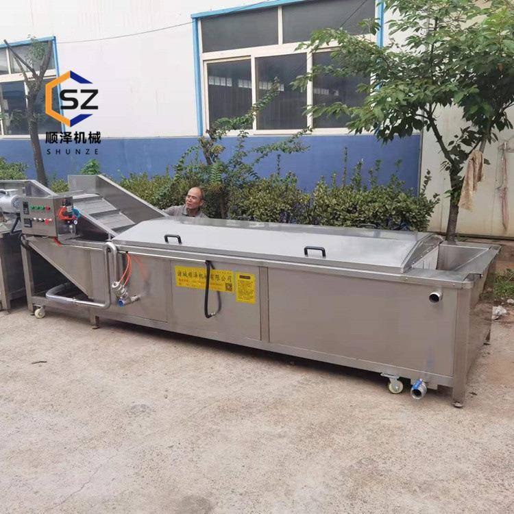 水磨年糕片巴氏杀菌机 米糕低温巴氏杀菌机 连续式巴氏杀菌流水线