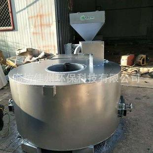 沈阳生物质熔铝炉厂家 易拉罐废金属熔炼炉 废旧铝屑专用熔化炉