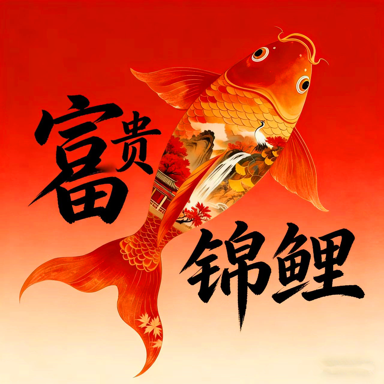 2026新款风筝锦鲤大人专用儿童微风易飞初学者大型高档中国风金鱼