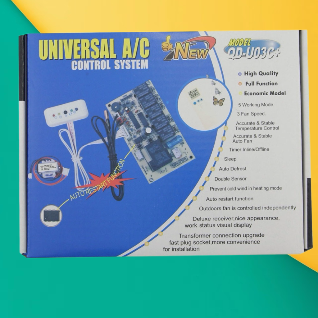 空调控制板维修板电路板空调通用电脑板 QD-U03C+ QD-U08PGC