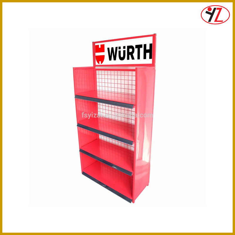 现货促销优质金属铁艺四层红色机油展示架 展示柜 洞洞板旋转架,模玩/动漫/周边/娃圈三坑/桌游,文化/体育周边,淘宝优惠券,粉丝福利购,淘宝优惠卷