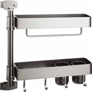 铝合金挂件 厨房挂件 刀架 厨房刀架 炊具挂盘挂式壁挂