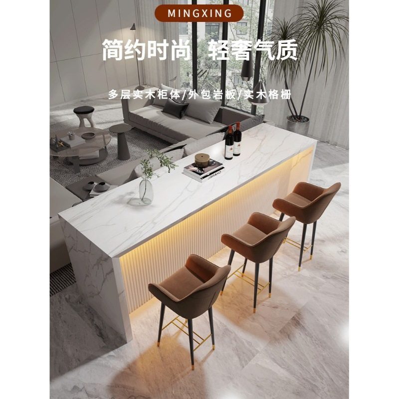 现代吧台桌家用餐桌中岛台阳台客厅隔断开放式厨房一体沙发后吧台,模玩/动漫/周边/娃圈三坑/桌游,文化/体育周边,淘宝优惠券,粉丝福利购,淘宝优惠卷