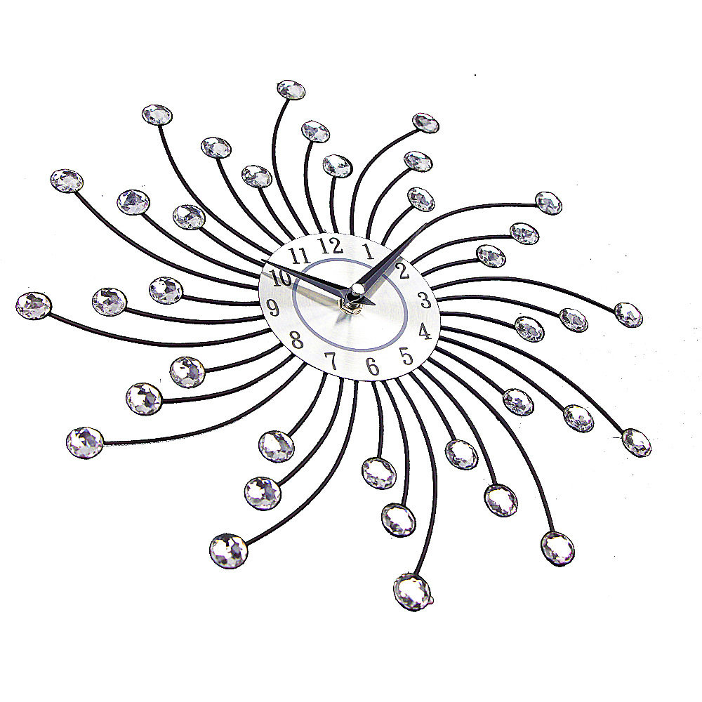 时尚家用水晶创意钟表简约艺术客厅装饰挂钟石英时钟现代挂表促销,模玩/动漫/周边/娃圈三坑/桌游,文化/体育周边,淘宝优惠券,粉丝福利购,淘宝优惠卷