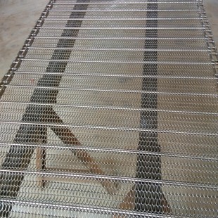 304食品输送网链 不锈钢传送带 果蔬链杆式 清洗输送线网链