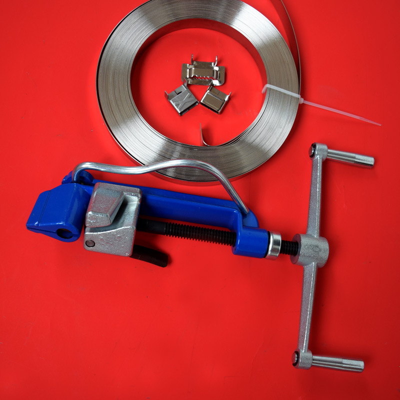 厂家供应不锈钢带打包机五金手动工具不锈钢扎带剪管箍器量大价优