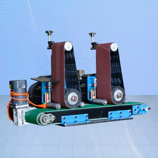 精选PVC绿色防滑小型平面抛光机输送带传送带抛光拉丝机输送带传