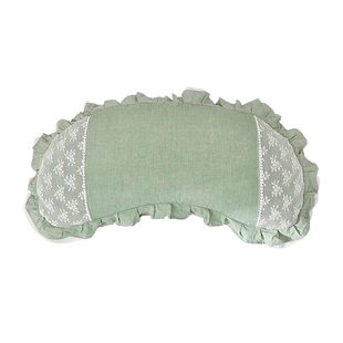 艾洛琳颈椎枕护颈椎助睡眠睡觉专用荞麦皮硬低枕月牙护颈劲椎枕头