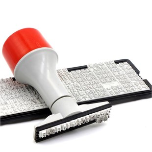 精选活字组合印章diy字母数字超小大号日期号码印手账年月日生产