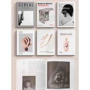 现代简约时尚外文彷真书艺术假书拍摄道具书样板房书柜装饰品摆件