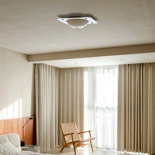 野作中古包豪斯方栖客厅吸顶灯现代简约餐厅吸顶灯走廊书房灯具