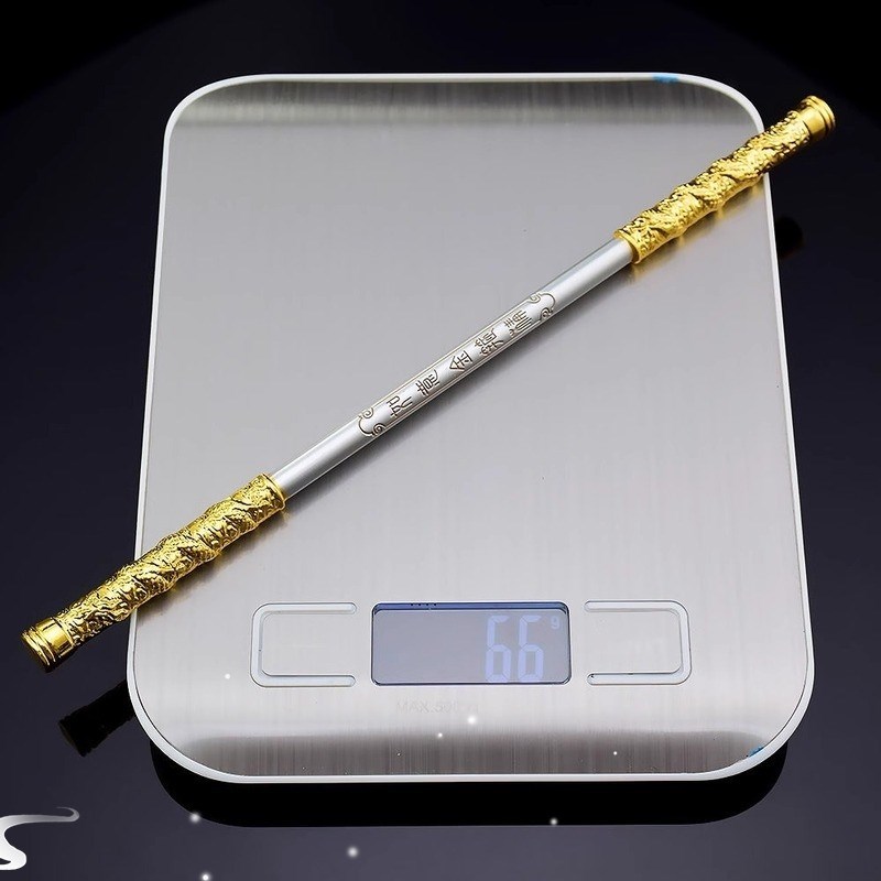 金箍棒纯铜如意金箍棒摆件定海神针齐天大圣孙悟空手里法器转笔用