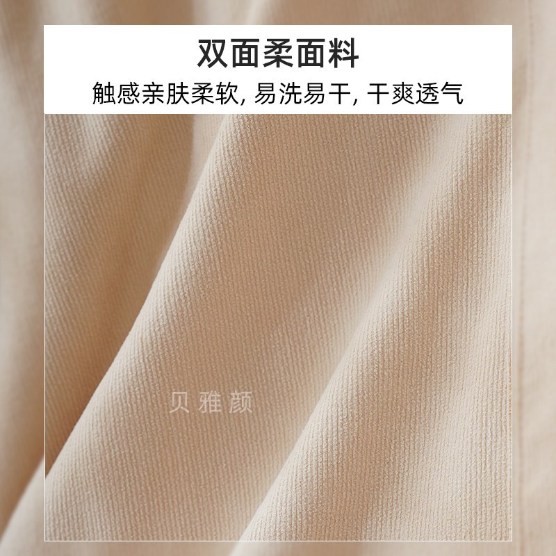 夏季美容院专用浴裙抹胸浴裙双面柔可穿裹巾女客袍汗蒸服可调大小