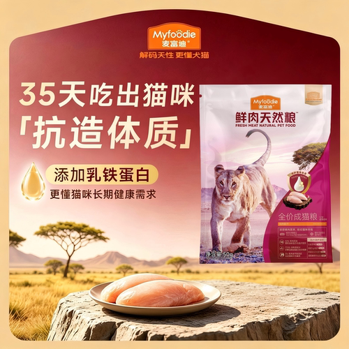 麦富迪50%鲜肉2.0猫粮