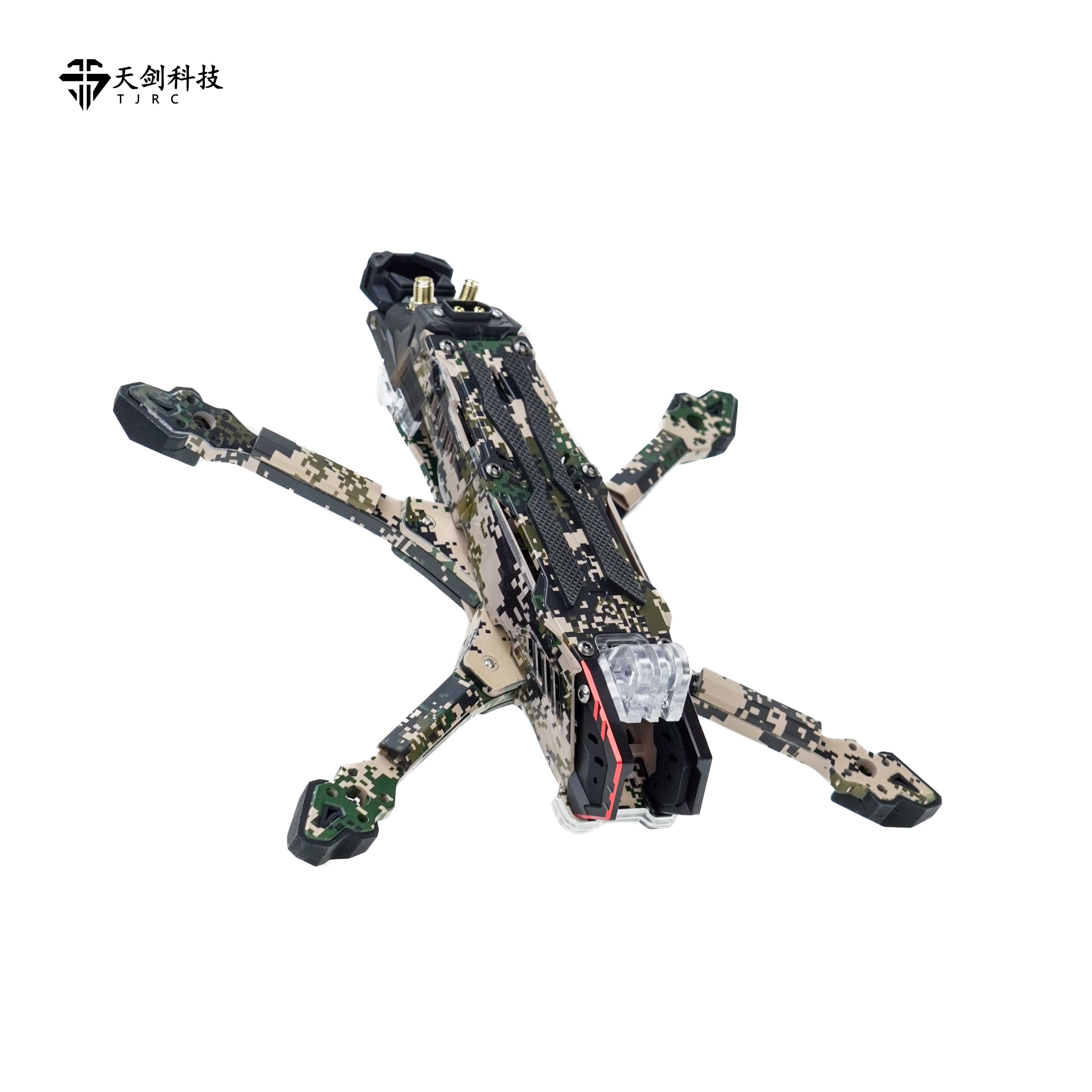 J5穿越机5寸机架航拍炫彩迷彩