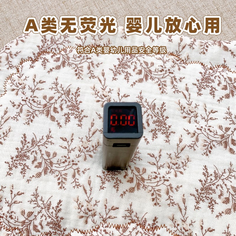 婴儿枕头0到6个月透气云片枕初生宝宝平枕头防吐X奶小枕垫枕巾