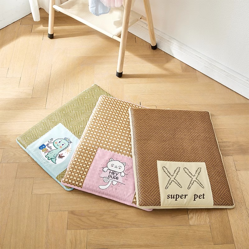 猫窝四季通用床品凉席单拍u小猫床宠物床可拆洗小型犬宠物床上用