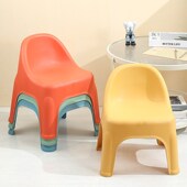 儿童凳靠背椅结实耐用加厚塑w料矮凳家用板凳幼儿园靠背凳宝宝餐