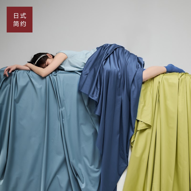 100支新疆长绒棉床单床笠单件y100纯棉全棉贡缎纯色白色酒店风床