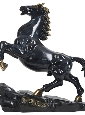 铜欣祥纯铜马摆j件马到成功家居装饰品客厅办公室开业礼品玄关摆