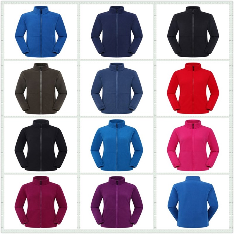 抓绒衣男摇粒绒外套女上衣户外冲锋衣内胆春秋冬双面W加厚厚棉T开