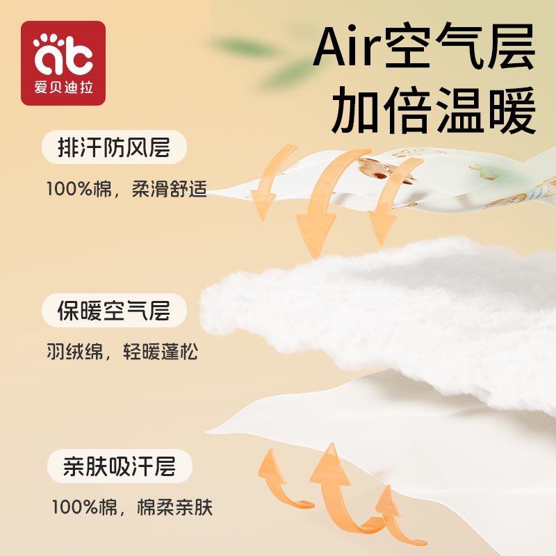 半背衣初生婴儿秋冬夹棉衣服a类z纯棉新生儿宝宝52码加棉秋衣上衣