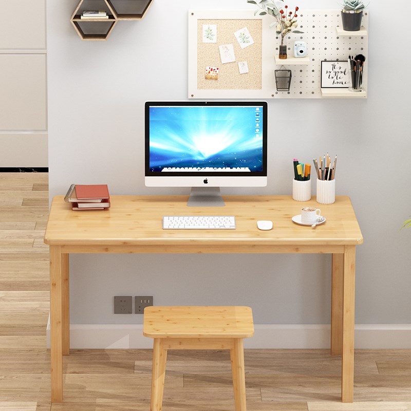 楠竹茶桌电脑作业炕m几长方形榻榻米客厅实木小方桌沙发边几写字