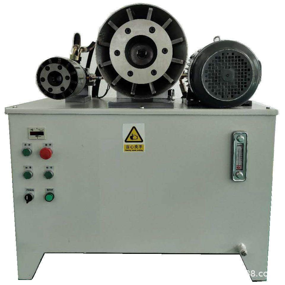 高速软管压钢套收紧扣压机锁管机锁紧刹车软管压扣机编织管冲压机