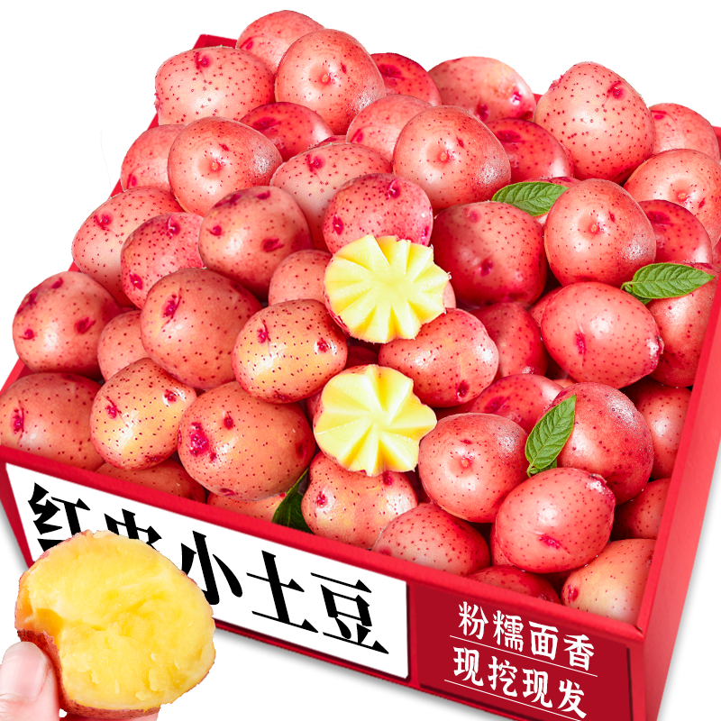 红皮土豆|农家种植|精选商超品质