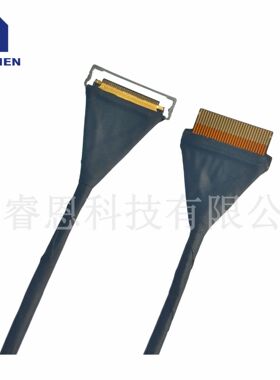 同轴线I-PEX20474-030E0.4间距-30P转FPC0.5间距-30P同向测试线