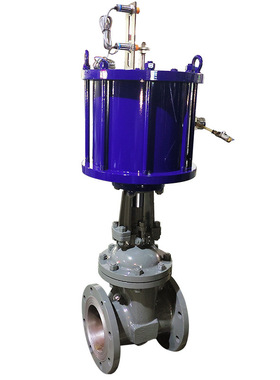 Z641H-16C不锈钢304双电控气动闸阀 厂家开关型法兰气动闸阀