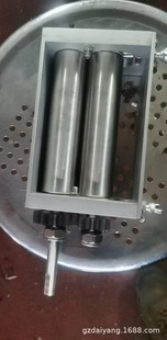 麦芽家庭酿造磨食品级 小麦研磨机 厂热销新品 手摇不锈钢对辊光滑