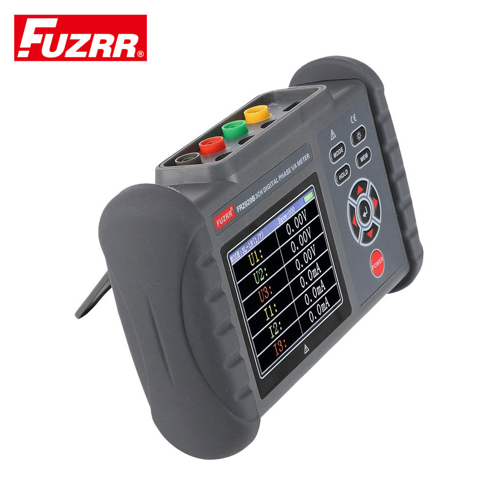 征能FR2020B大口径三相数字相位伏安表/三相功率因数测试仪