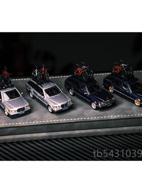 正品2Mortal 型:64 奔驰S14 旅行版 瓦罐 1虎头奔 合金汽车模仿真