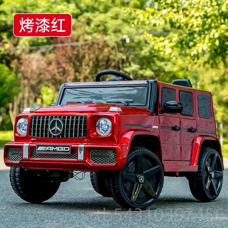 正品奔驰g儿童电动坐孩车四轮越野汽大车遥控玩具车可人男女宝宝