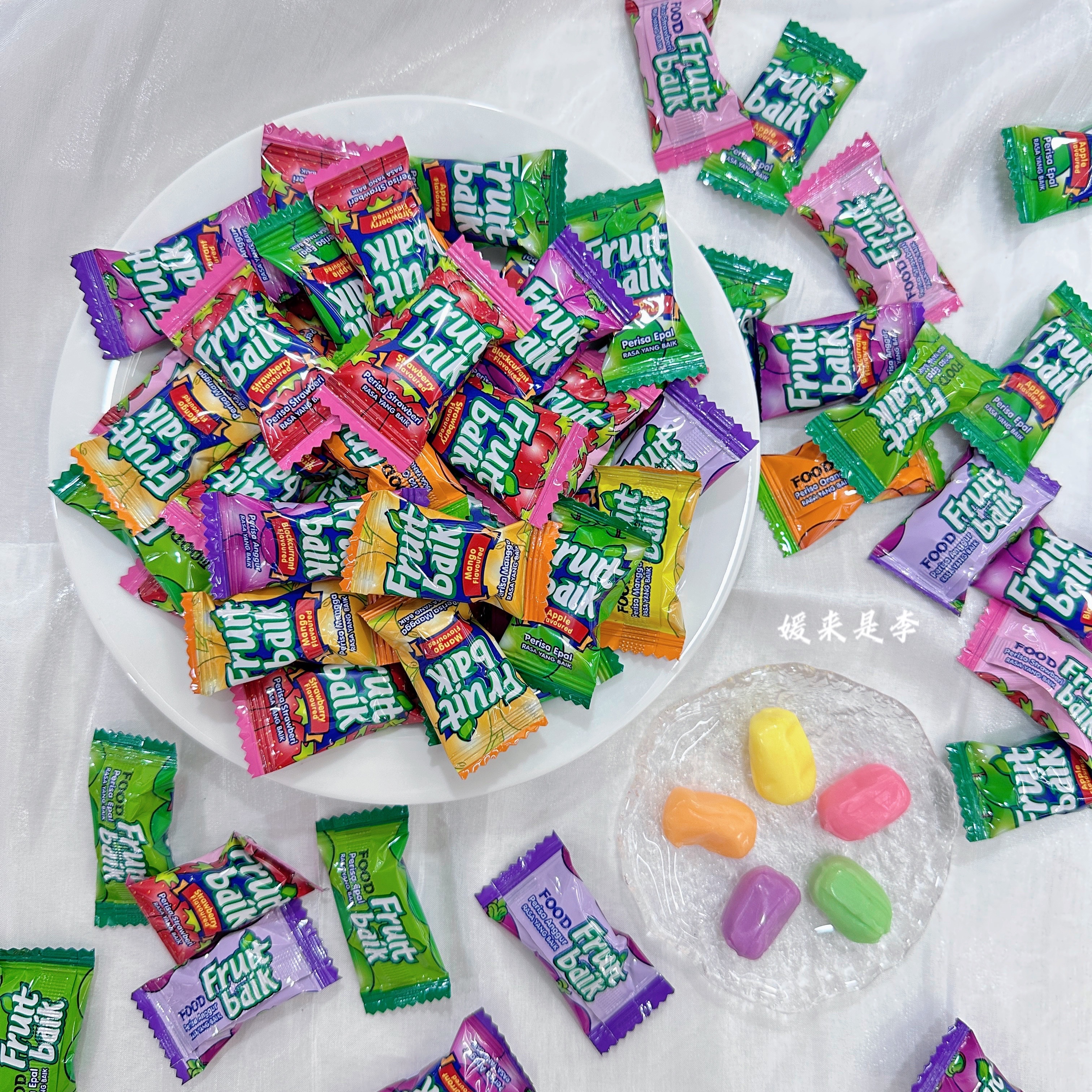马来西亚风味ADM水果软糖爆款网红结婚喜糖混合口味儿童休闲零食