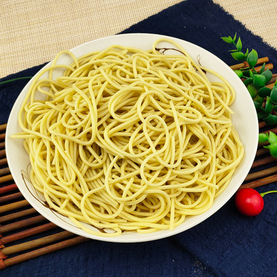 古襄思碱水面武汉热干面干碱面火锅面凉面炒面挂面炸酱面海鲜捞面