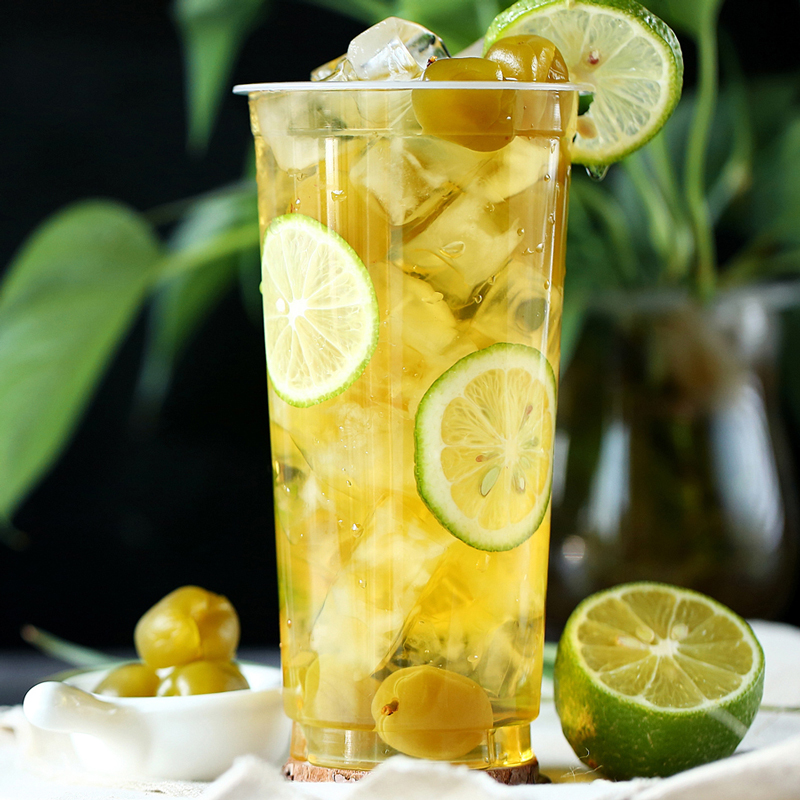 德馨青提汁饮料浓浆1L果汁复合原汁奶茶店专用调味水果汁葡萄桃果